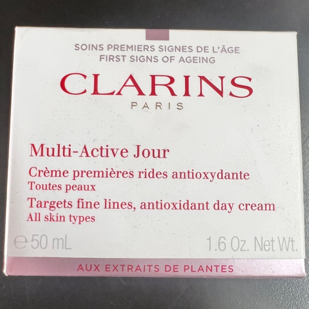 Clarins Multi-Active Jour Day Treatment Cream  1.6 oz 50ml
